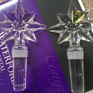 Waterford Crystal Wine Bottle Stoppers